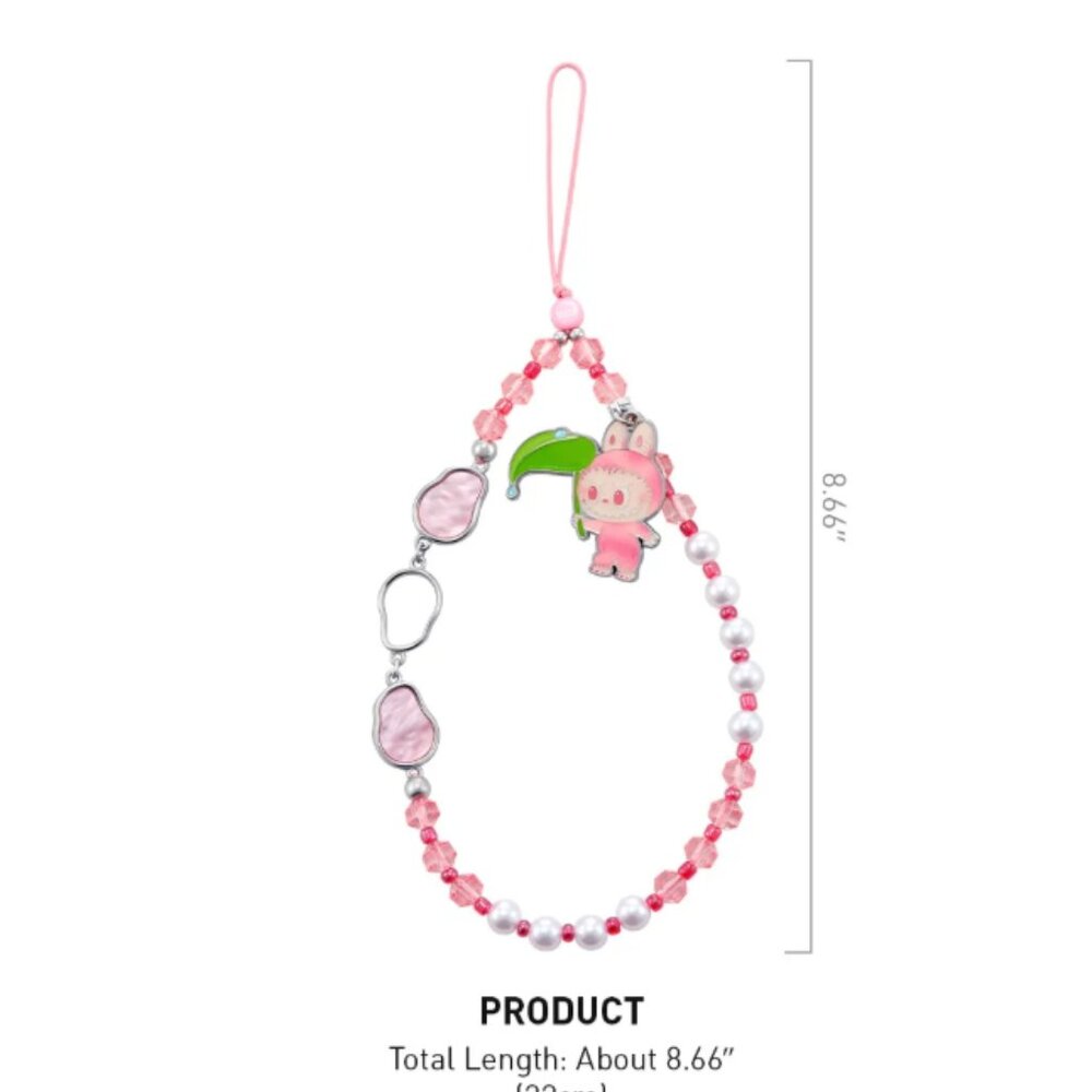 Pop Mart Labubu Big into Energy Phone Charms (1 box) - Picture 2 of 8